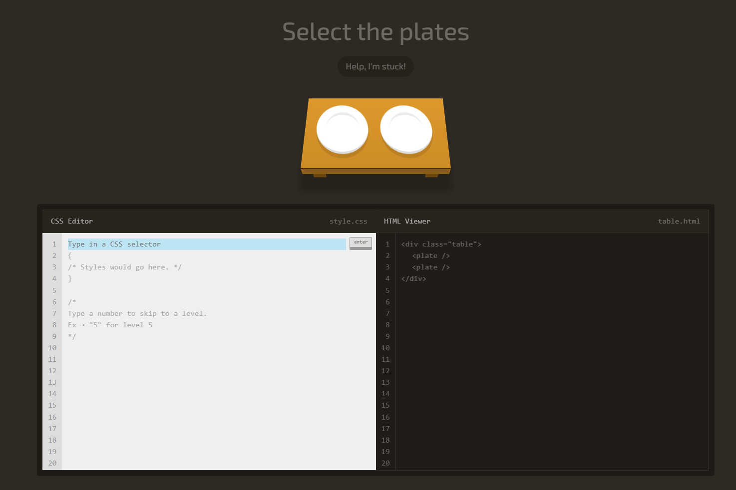 CSS Diner