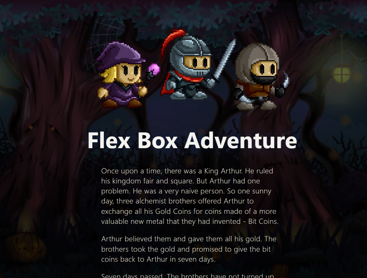 Flex Box Adventure