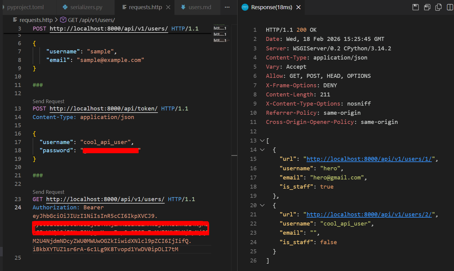 Thumbnail for REST client + JWT token = success!
