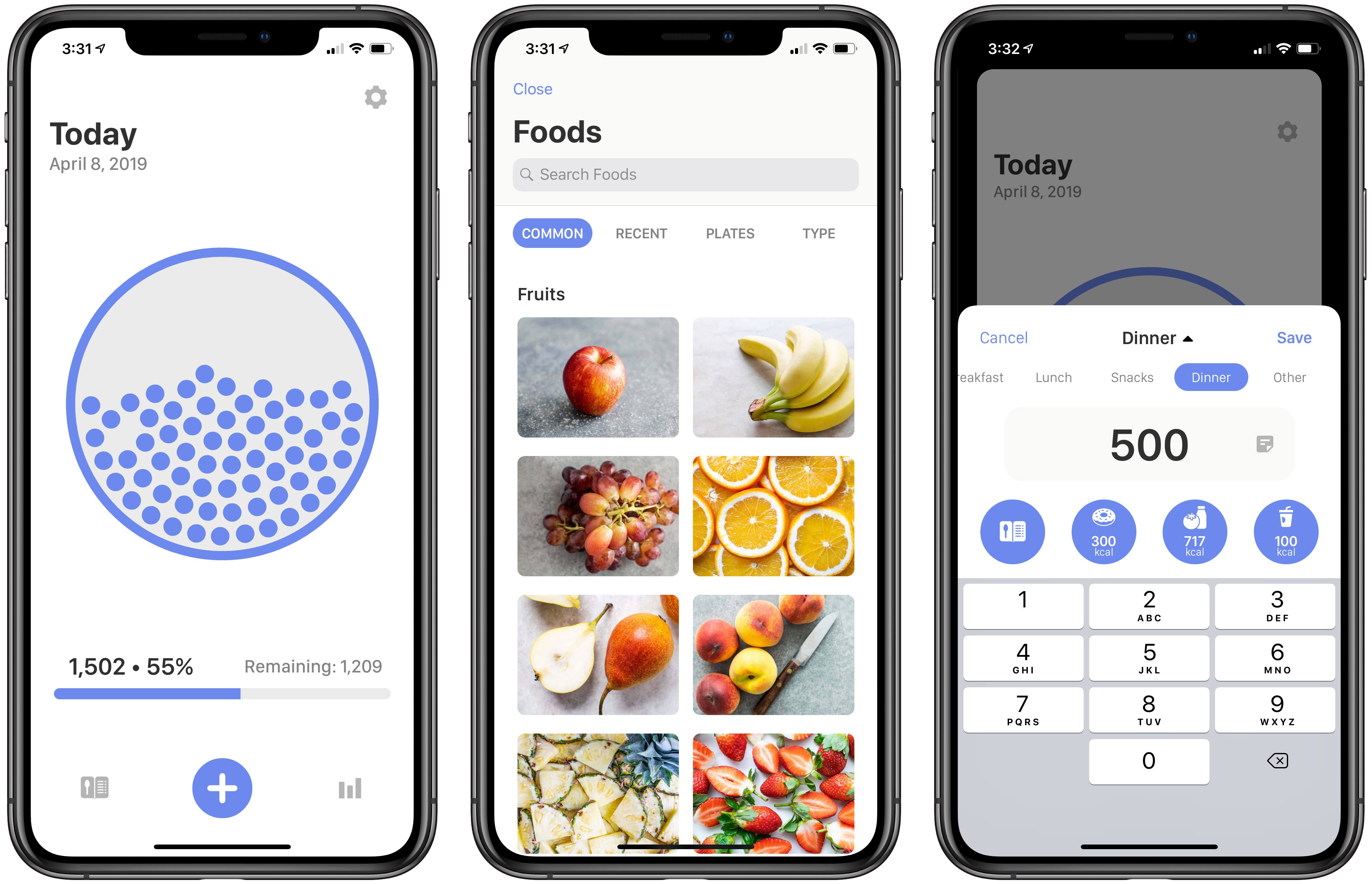 Calories tracker app thumbnail