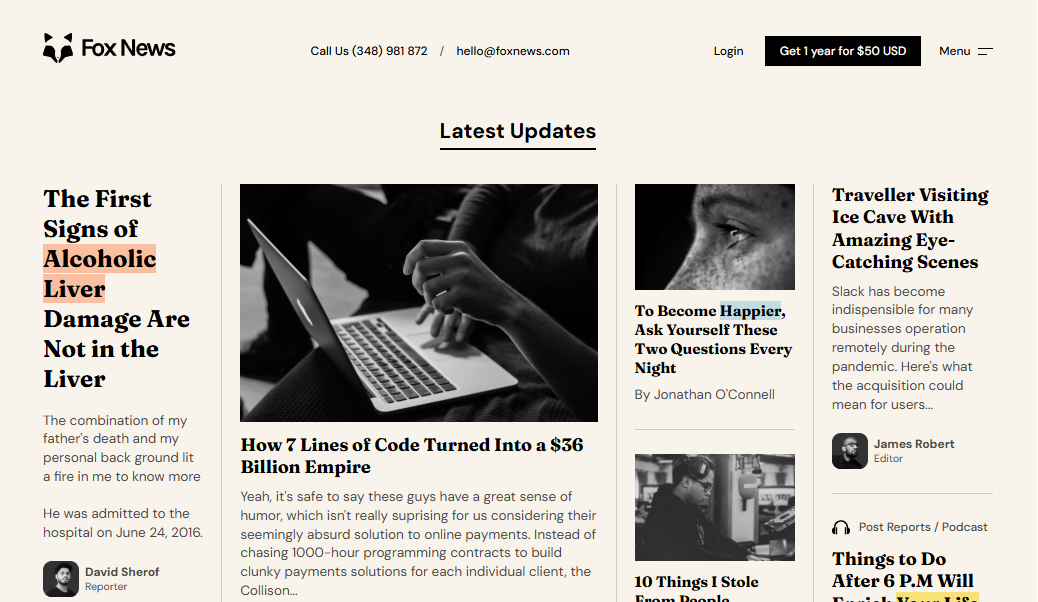 Fox News: blog with Django! thumbnail