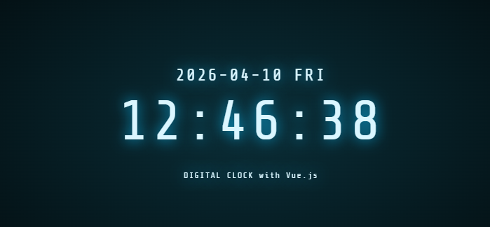Digital Clock & Countdown to my BirthDay:  datetime in JS thumbnail