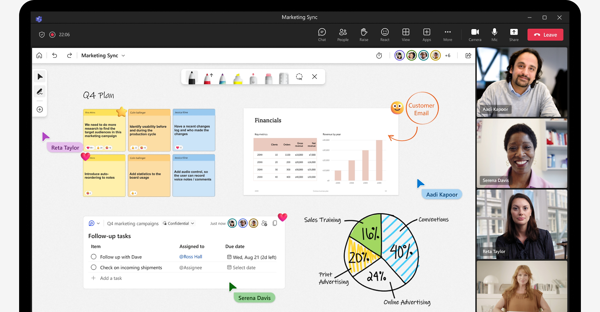 Whiteboard: live collaboration tools