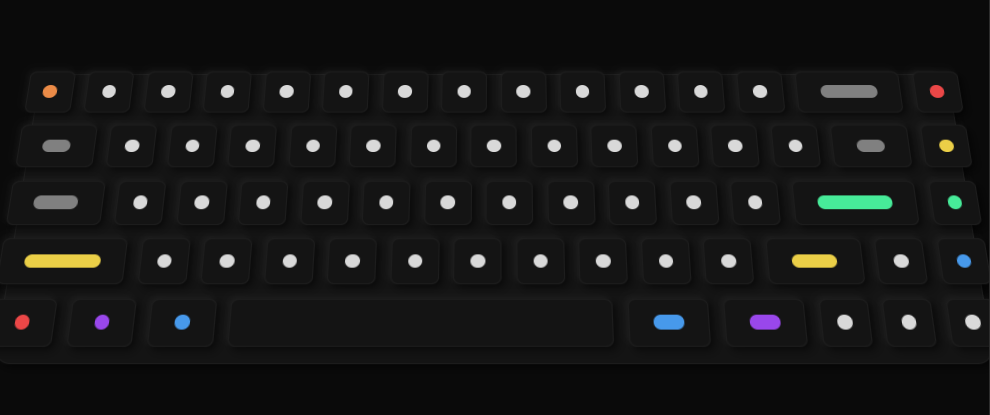 Mini-spy: 3D Keyboard Tracker (BFS distance / wave propagation) thumbnail
