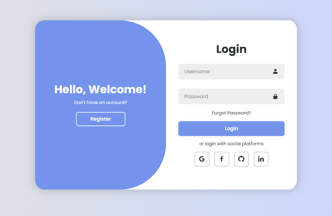 Login form validation thumbnail