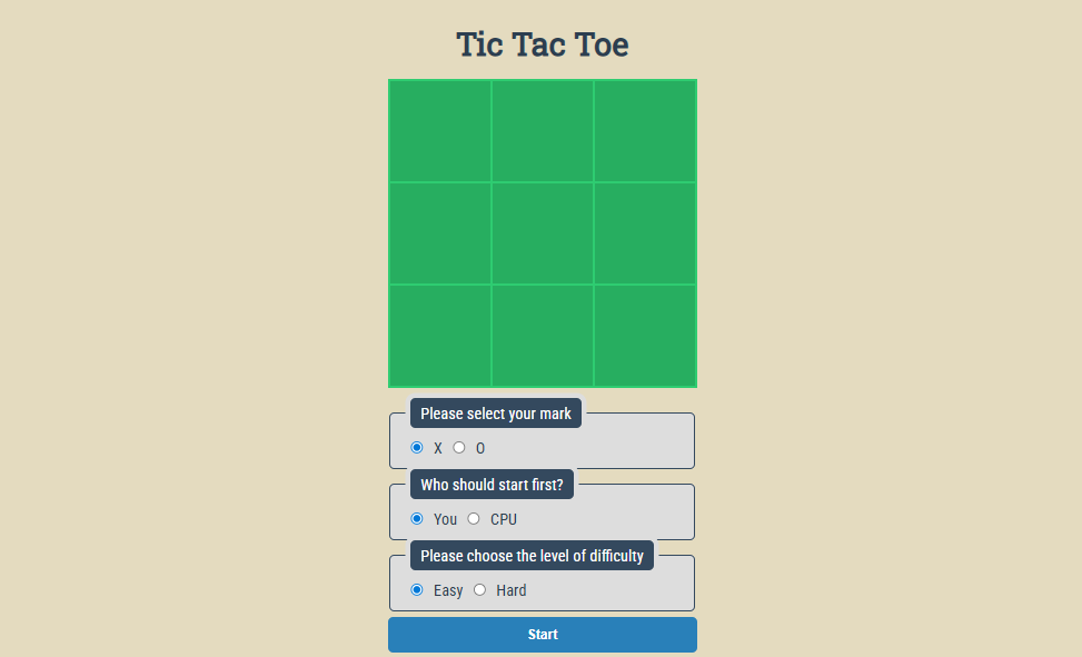 Tic-Tac-Toe (JS/Vue/React) thumbnail