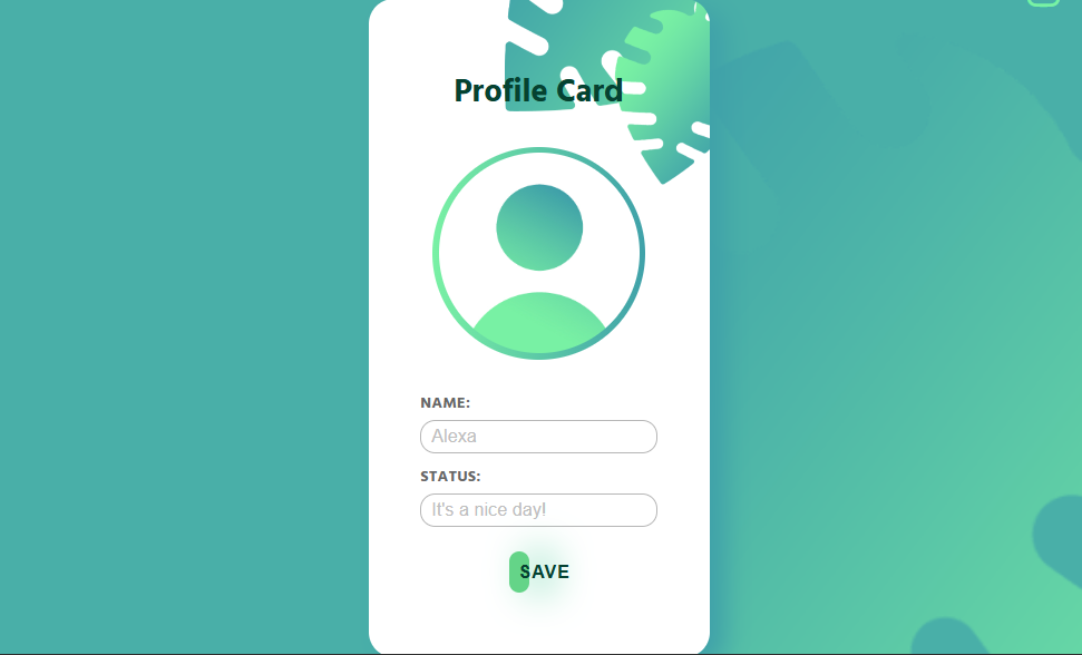 Updating a profile thumbnail