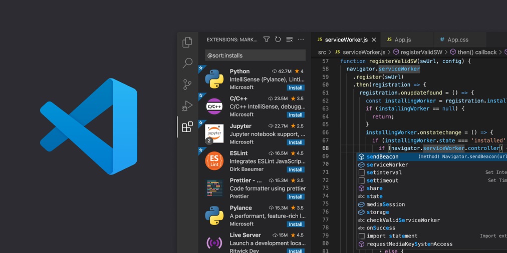 VS Code extensions thumbnail